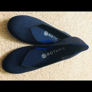 Rothy’s Retired Midnight Metallic Herringbone 7.5